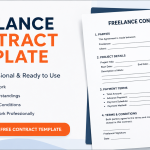 Freelance Contract Template for Beginners and Professionals