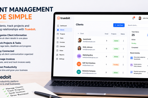 Client management software