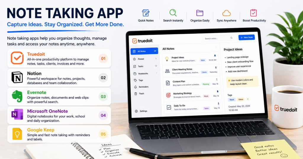 Note taking app