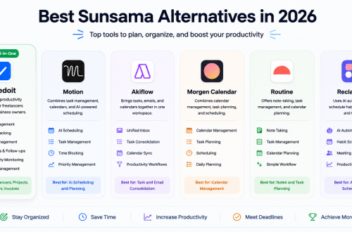 Best Sunsama Alternatives