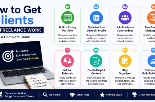 how to get clients
