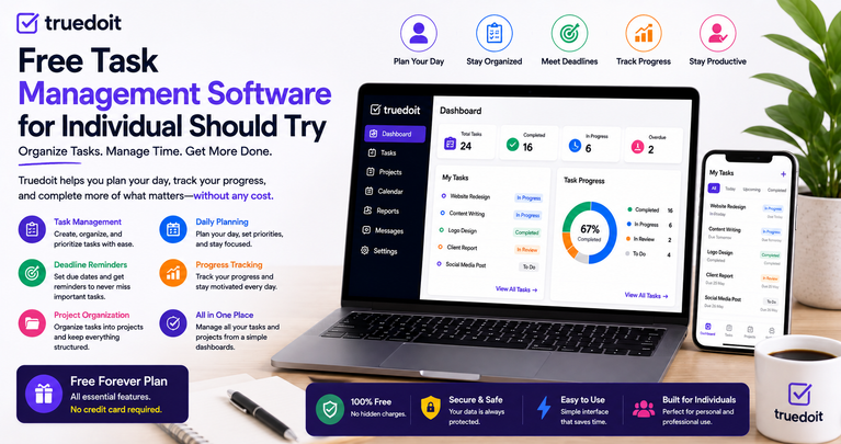 Free task management software for individuals