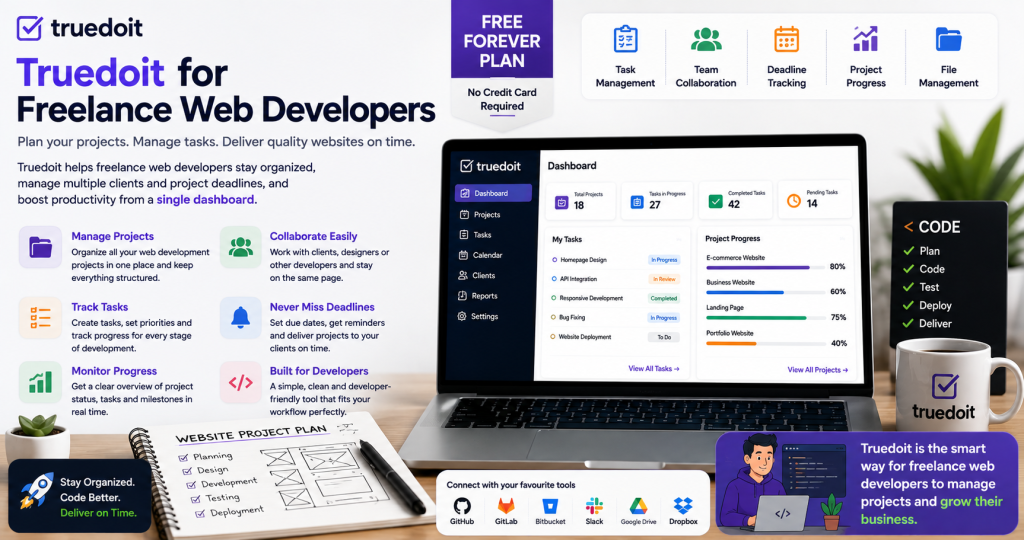 Truedoit for Freelance Web Developers