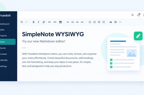 truedoit best note taking app