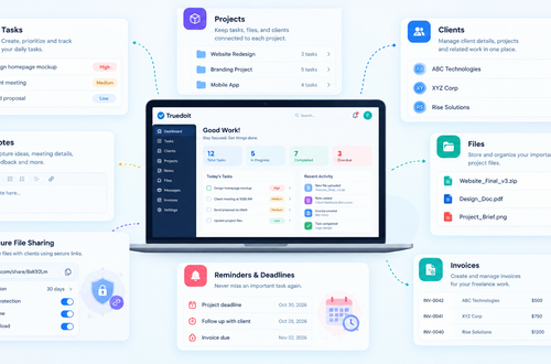 truedoit Personal Task Management App